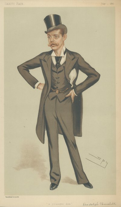 Lord Randolph Churchill von Leslie Matthew Ward